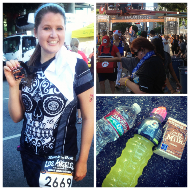 I ran the Rock N Roll Los Angeles Mini Marathon!