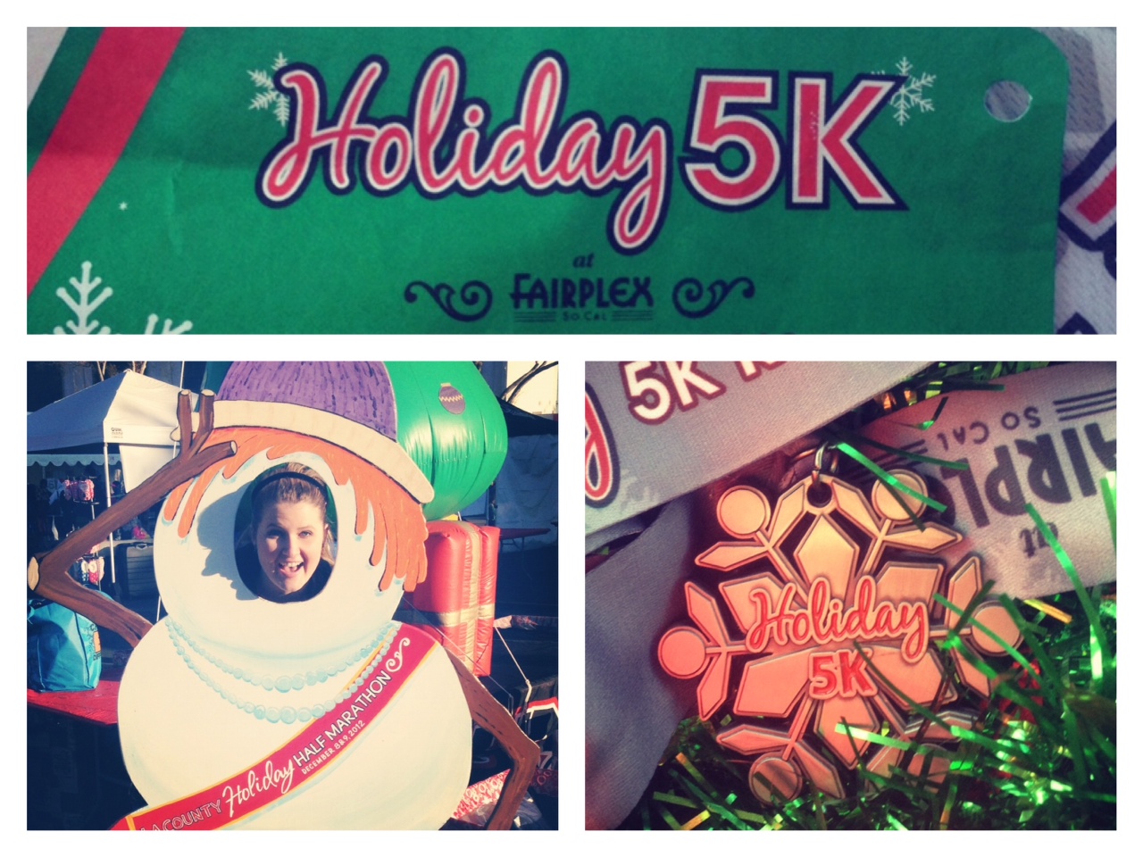 Holiday Half marathon 5K Pomona Race recap
