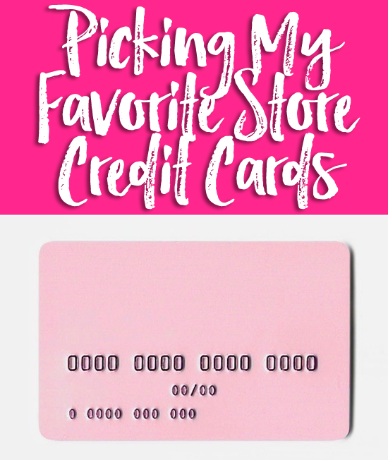 When used wisely, credit cards can offer extra purchase protection, extended warranties and cash back rewards. Here are my favorite store credit cards.