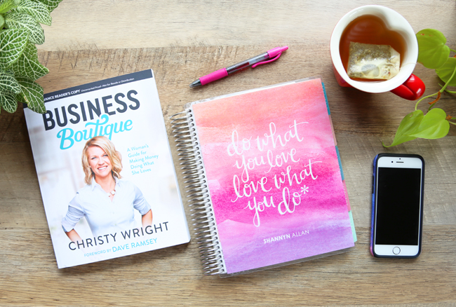Turn Ideas Into Passion Projects- Business Boutique by Christy Wright